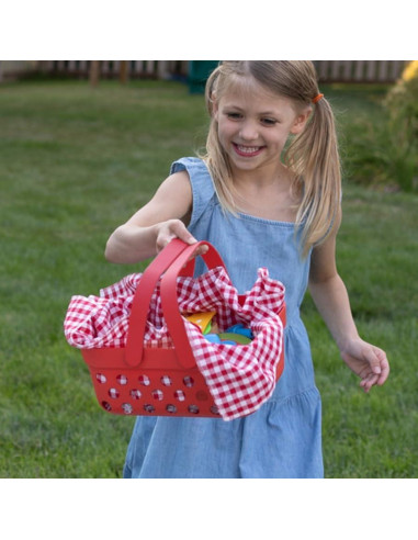 Conjunto de Cesta de Picnic de Juguete Fat Brain Toys - 1.25 kg