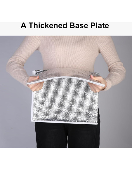 Bolsa Térmica Aislada Bodaon 3XL para Entrega de Comida Gris