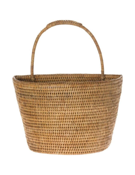 Cesta de Almacenamiento Colgante Kouboo de Ratán Grande