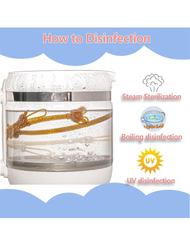 Clip Sostenedor de Chupete Silicona Berggers 5 Colores