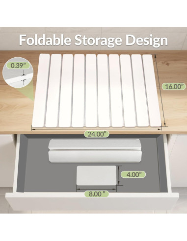 Alfombrilla de Secado de Platos KAWRYDI 2PCS Diatomácea Blanca