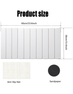 Alfombrilla de Secado de Piedra Diatomácea 61x40.6cm 2