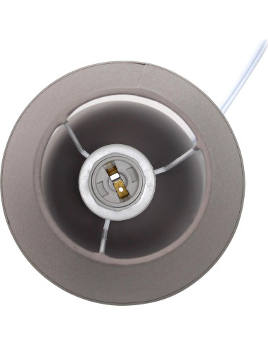 Lámpara de mesa mini globo Cerámica Diseños Simples 22 cm