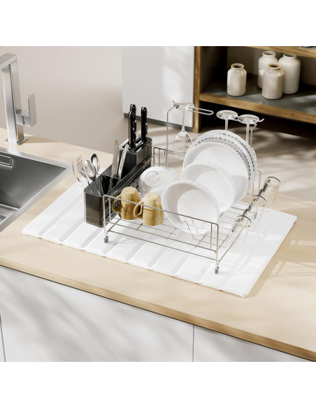 Alfombrilla de Secado de Platos de Piedra Stylstoreazy 63.5x40.6cm