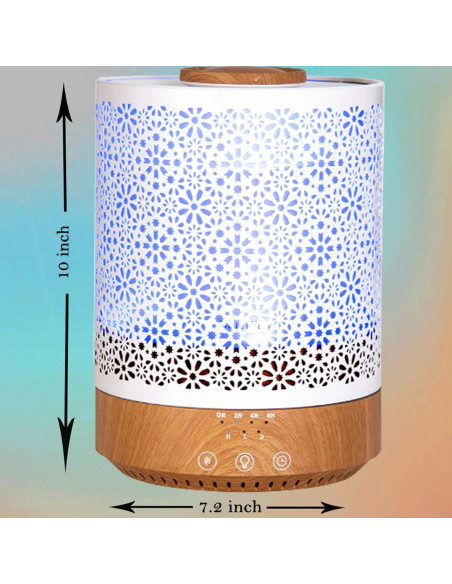Humidificador Difusor BlueHills F006 2500ml Aromaterapia LED