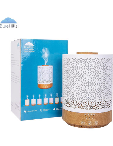 Humidificador Difusor BlueHills F006 2500ml Aromaterapia LED