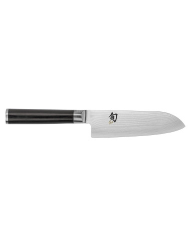 Cuchillo Santoku Shun Classic 14 cm Acero Damasco Pakkawood
