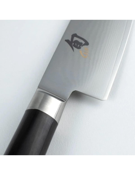 Cuchillo Santoku Shun Classic 14 cm Acero Damasco Pakkawood