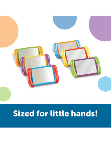 Espejos de Aprendizaje Learning Resources 6 Piezas 15.24 cm