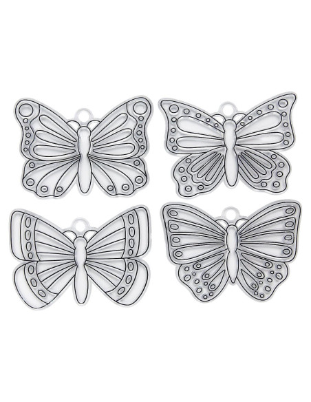 Kit de Atrapasueños de Mariposa DIY Fun Express - 6 Piezas