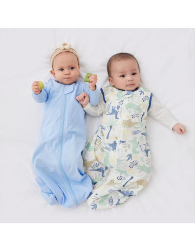 Saco de Dormir para Bebé Duomiaomiao 100% Algodón Orgánico Grande