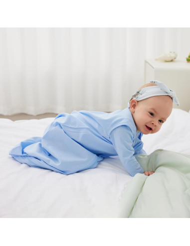 Saco de Dormir para Bebé Duomiaomiao 100% Algodón Orgánico Grande
