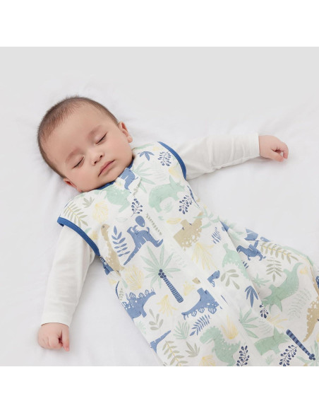 Saco de Dormir para Bebé Duomiaomiao 100% Algodón Orgánico Grande