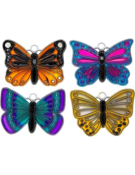 Kit de Atrapasueños de Mariposa DIY Fun Express - 6 Piezas