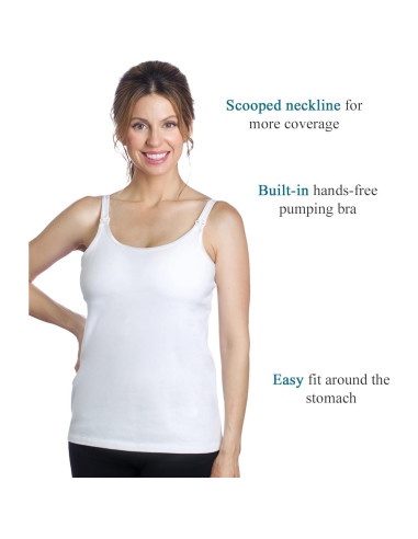 Tanque de Lactancia Pump&Nurse Rumina XS Gris Oscuro Manos Libres