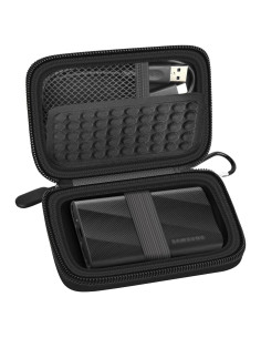 Funda Organizador para SSD Samsung T9/T7 1TB 2TB 4TB Negra