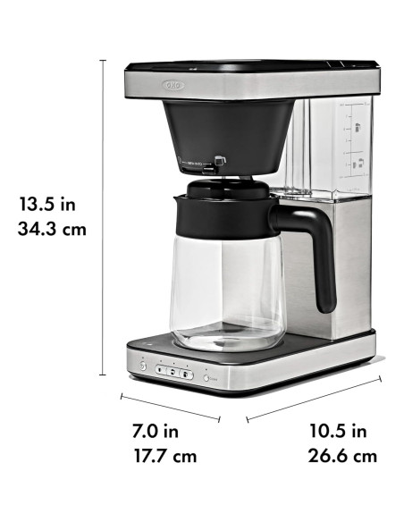 Cafetera de Goteo OXO Brew 8 Tazas con Jarra de Vidrio