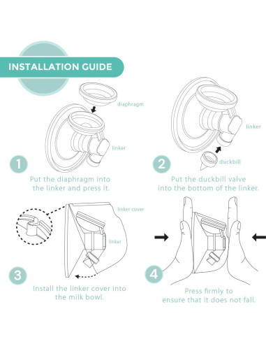 Copas de Recolección de Leche Manos Libres BabyBuddha 236ml