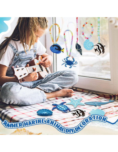 Kits de Manualidades Atrapa Rayos MiniInflat 32 Piezas Oceánicas