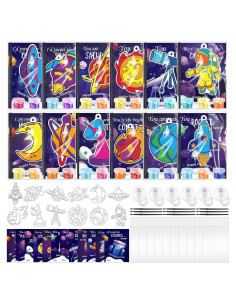 Kit de Suncatchers Geelin del Sistema Solar - 24 Piezas