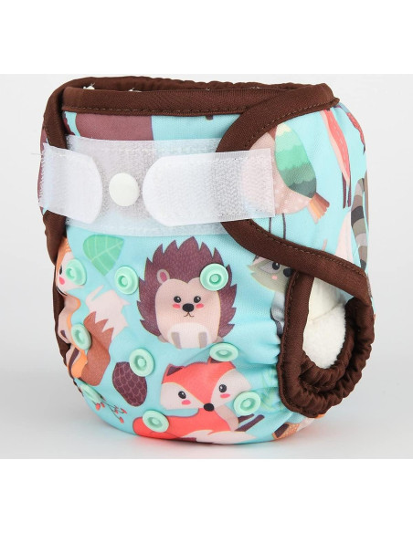 Cubierta de Pañal Recién Nacido Sigzagor PUL 2-5kg