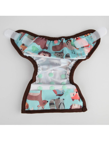 Cubierta de Pañal Recién Nacido Sigzagor PUL 2-5kg