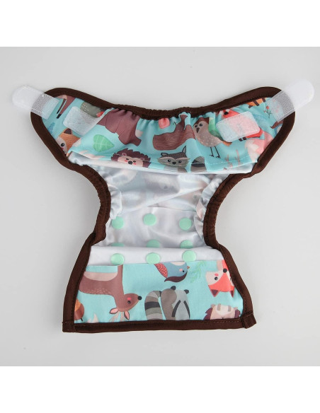 Cubierta de Pañal Recién Nacido Sigzagor PUL 2-5kg