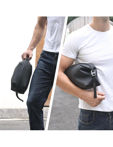 Bolsa de Aseo Impermeable Onbagway 6L Plegable Negro