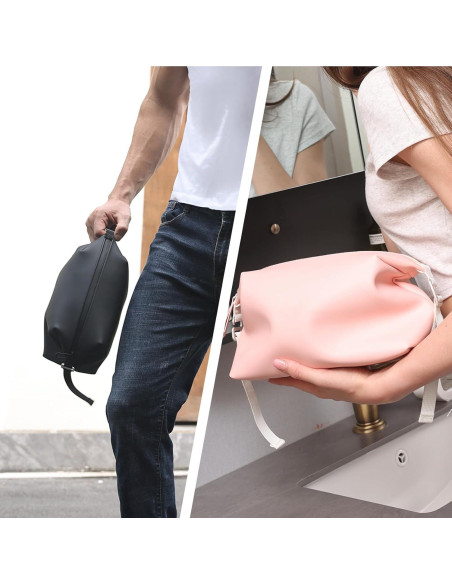 Bolsa de Aseo Impermeable Onbagway 6L Plegable Negro