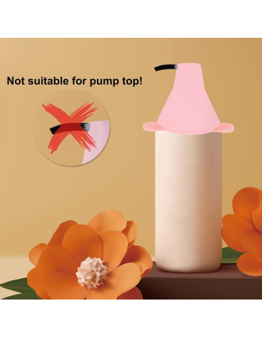 Fundas de Silicona para Botellas de Viaje PATIKIL - 8 Piezas