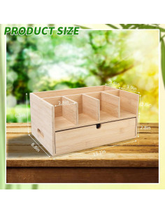 Organizador de Cajones de Bambú XZYDAQ para Cápsulas de Café 2