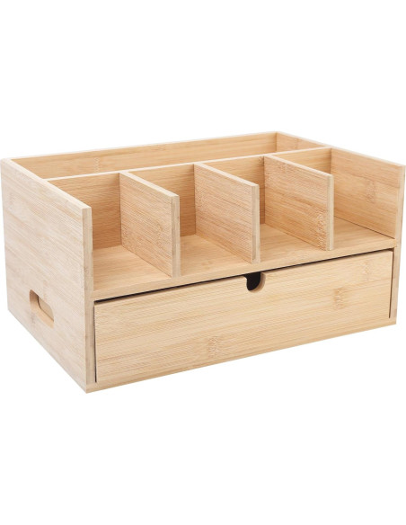 Organizador de Cajones de Bambú XZYDAQ para Cápsulas de Café
