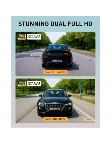 Cámara Dash BlackVue DR770X-2CH II Doble Full HD 64GB