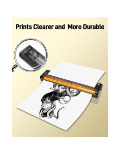 Impresora de Plantillas de Tatuaje YILONG ATS886 Bluetooth 0.5kg 2