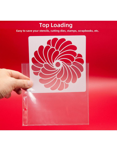 Carpeta de Almacenamiento Neglex para Plantillas 50 Hojas 15.24cm