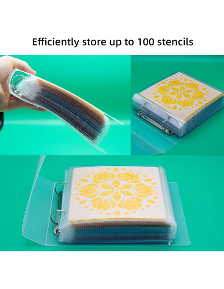 Carpeta de Almacenamiento Neglex para Plantillas 50 Hojas 15.24cm