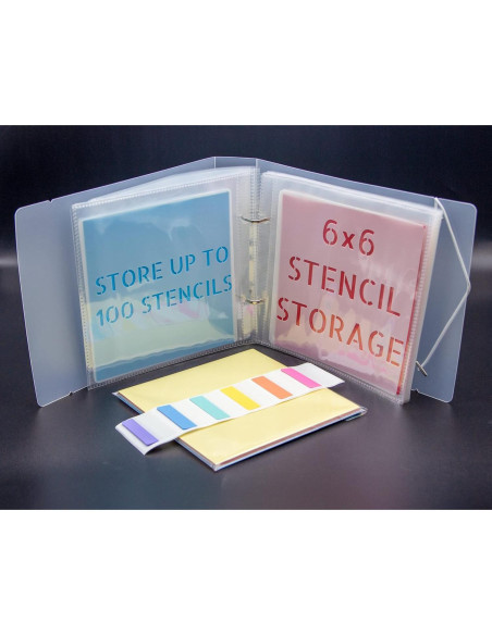 Carpeta de Almacenamiento Neglex para Plantillas 50 Hojas 15.24cm