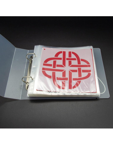 Carpeta de Almacenamiento Neglex para Plantillas 50 Hojas 15.24cm