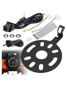 Cámara de visión trasera AUTOBABA para Jeep Wrangler 2007-2018