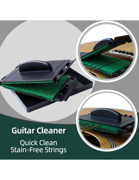 Kit de Limpieza de Guitarra 6 PZS ZB-001 - Limpiador y Paños