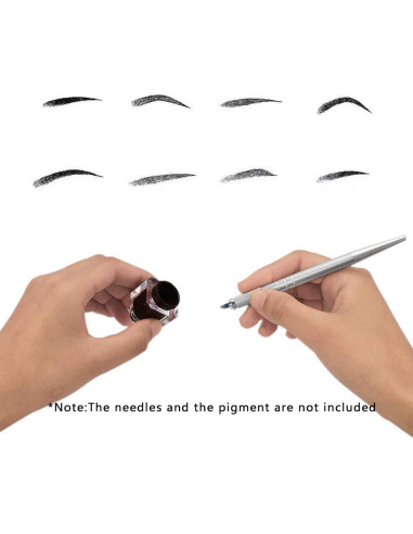 Kit de Microblading Pinkiou 5 Piezas Bolígrafos Reutilizables