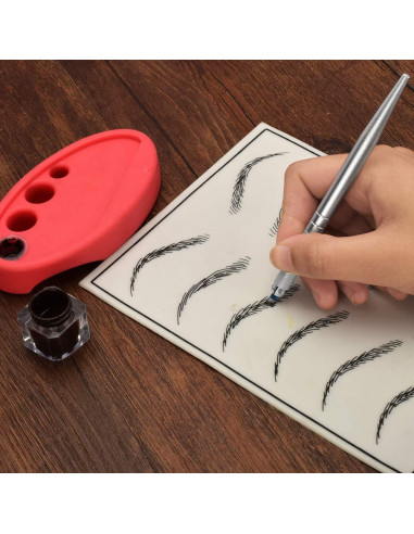 Kit de Microblading Pinkiou 5 Piezas Bolígrafos Reutilizables
