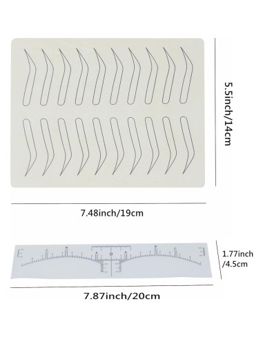 Kit de Piel de Práctica para Tatuaje King Way - 6 Piezas