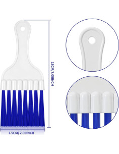 Boao 16 Pcs Cepillos de Limpieza para Aire Acondicionado 2