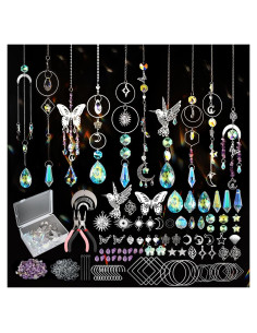 Kit de Suncatcher DIY 600 Piezas Cristales para Ventanas