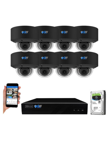 Sistema de Cámara de Seguridad GW 8 Canal 12MP 4K PoE AI