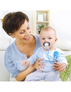 10 Anillos Adaptadores de Silicona para Chupetes MAM 2