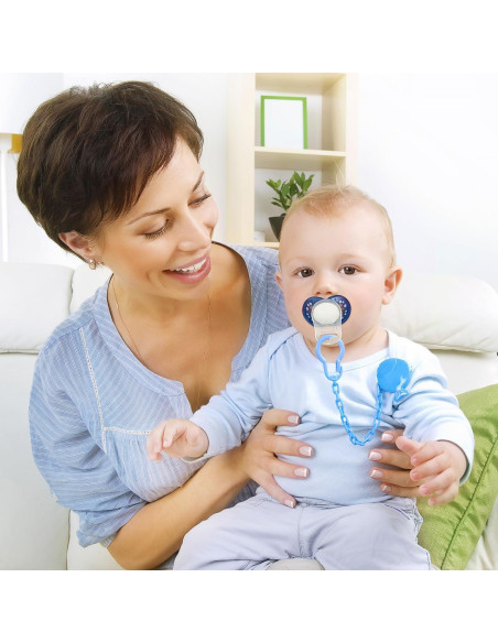 10 Anillos Adaptadores de Silicona para Chupetes MAM