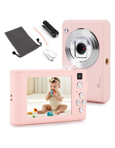 Cámara Digital Rosa XinM M-DC-P 12MP 720P 8X Zoom