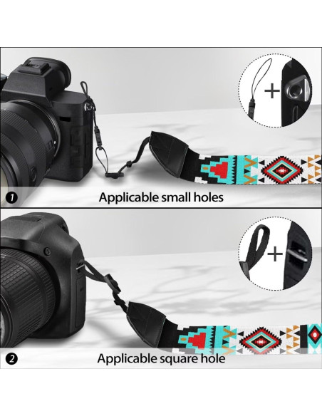 Correa de Cámara Ajustable Azteca Occidental para DSLR y SLR